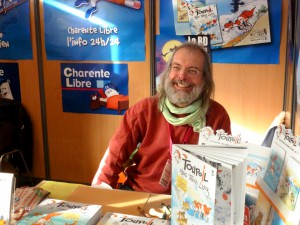 Toupoil au Salon du livre de Theix (Morbihan) dimanche 17 janvier