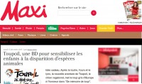 Toupoil dans la presse et sur le web en décembre