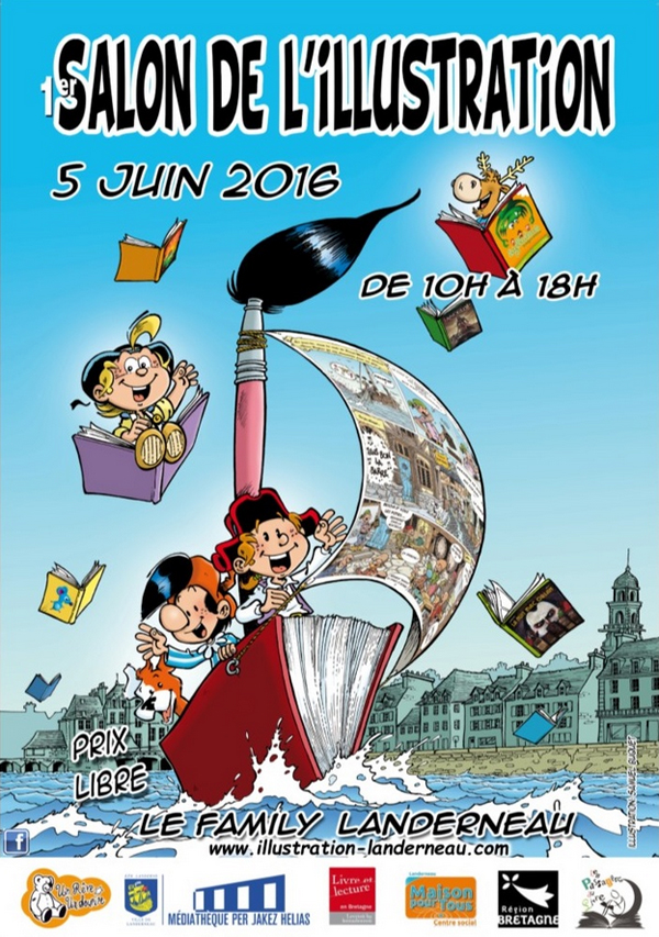 SALON DE L'ILLUSTRATION affiche