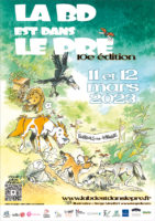Toupoil, la BD-Nature des enfants, au 10ème festival « La BD est dans le pré », les 11 et 12 mars 2023, à Fourques-sur-Garonne (47).