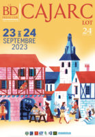 Toupoil, la BD-Nature des enfants au festival « La BD prend l’air » à Cajarc (46), les 23 et 24 septembre 2023.
