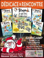 Toupoil, la BD-Nature des enfants sera l’invité du Père Noël, à Guingamp (22), samedi 23 décembre 2023.