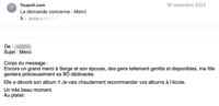 Retour d’une maman après avoir découvert Toupoil au Salon du Bio et des Créateurs de PLeumeur Bodou (22), en novembre 2023.