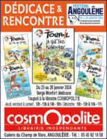 Retrouvez Toupoil, la BD-Nature des enfants, pendant le 51ème Festival International de la Bande Dessinée d’Angoulême (16), à la librairie Cosmopolite, du 25 au 28 janvier 2024.