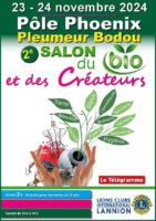 Toupoil, la BD-Nature des enfants, sera au second Salon du Bio et des Créateurs à Pleumeur Bodou (22), les 23 et 24 novembre 2024.